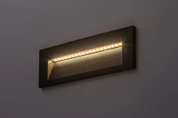 Rabalux 77190 - Applique da parete per esterni KAVALA LED/6W/230V IP65 nera