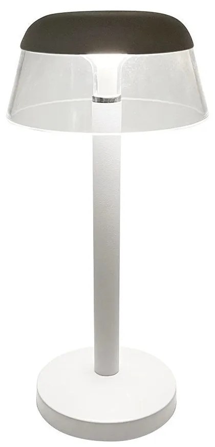 Lampada LED Tavolo 3W Ricaricabile USB-C Touch CCT Bianca V-TAC