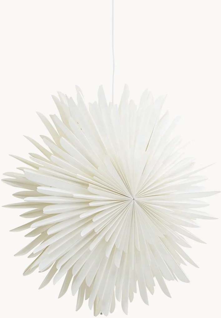 Lampada a sospensione natalizia a LED in carta Sälen