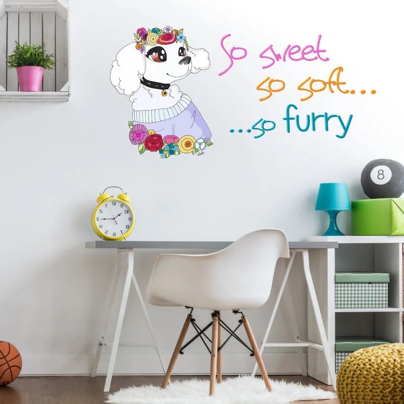 Adesivo da parete - So furry | Inspio