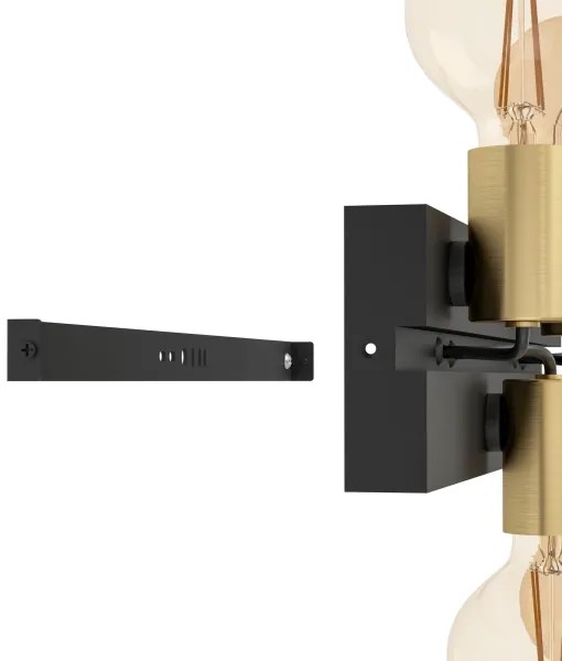 Eglo 900509 - Plafoniera MACCHIONE 4xE27/10W/230V