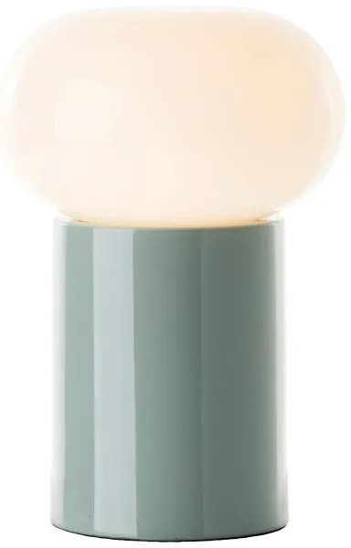 Brilliant - Lampada da tavolo KNUT 1xE27/25W/230V verde/bianco