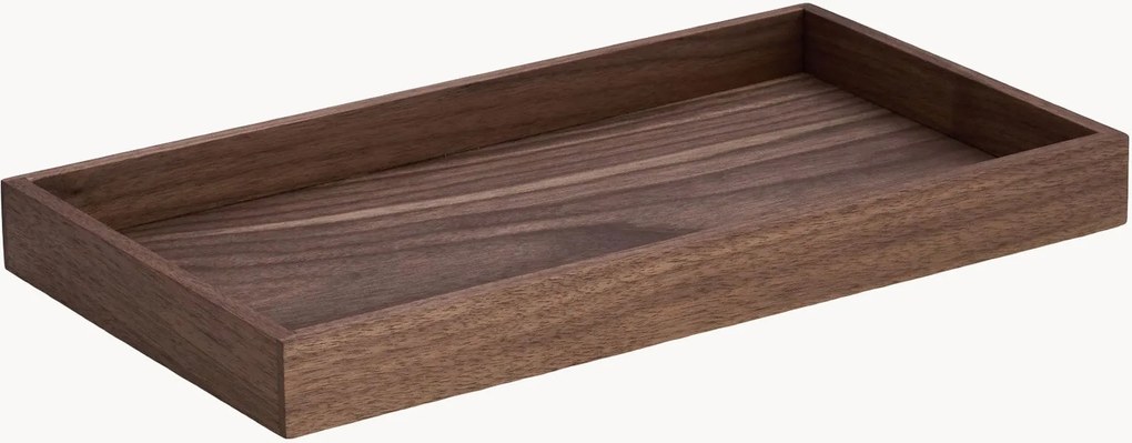 Vassoio decorativo in legno di noce fatto a mano Valet