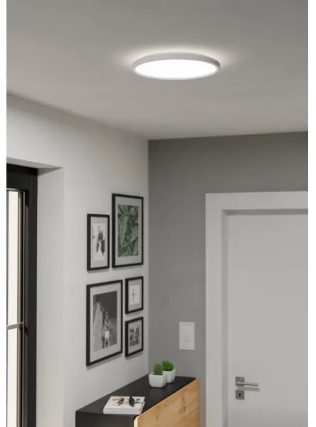 Eglo 901446 -Plafoniera LED da esterno ROVITO 13,9W/230V diametro 30 cm IP44 bianco