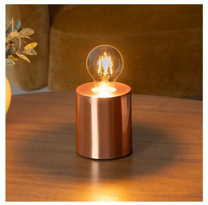 Atmosphera - Lampada da tavolo SABA 1xE27/40W/230V rame