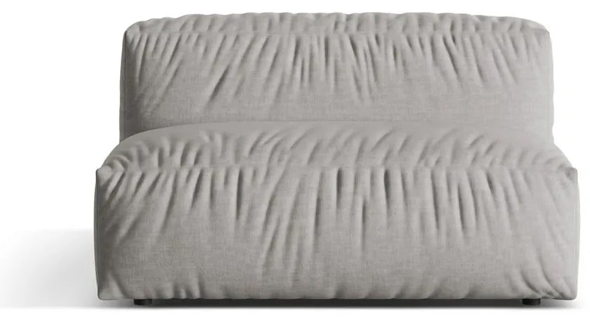 Modulo divano grigio chiaro (parte centrale) Martina - Micadoni Home