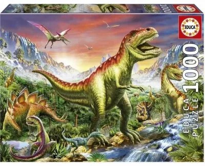 Puzzle Educa 1000 Pezzi Dinosauri