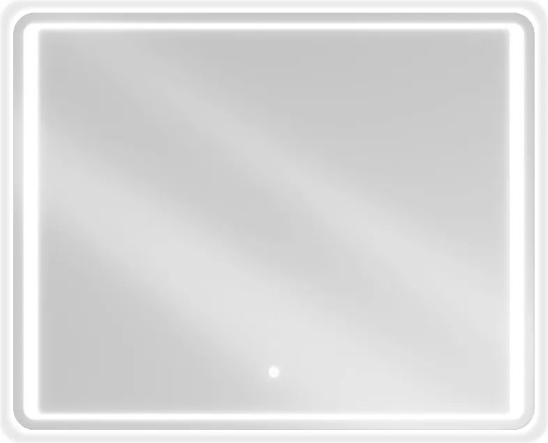 Mexen Zusa specchio da bagno retroilluminato 120 x 80 cm, LED 6000K, antiappannamento - 9808-120-080-611-00