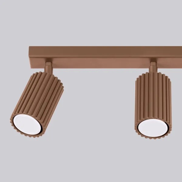 Brilagi - Faretto CRESTO 3xGU10/10W/230V marrone