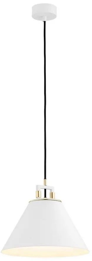 Argon 4914 - Lampadario a sospensione con filo ORTE 1xE27/15W/230V bianco