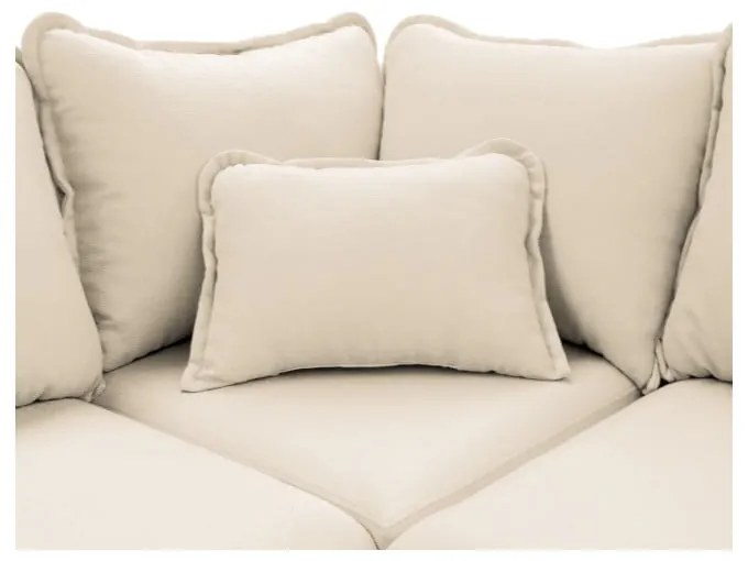 Divano angolare crema (angolo sinistro) Beata - Ropez