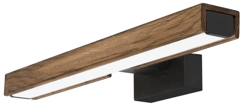 Brilagi-Illuminazione a LED per specchi da bagno WOODY MIRROR LED/8W/230V IP44 quercia/nero