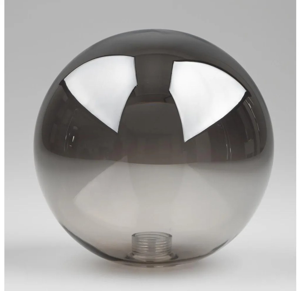 Brilagi-Vetro di ricambio per lampadario, applique e lampada MISTEL,MILLA diametro 15 cm fumé