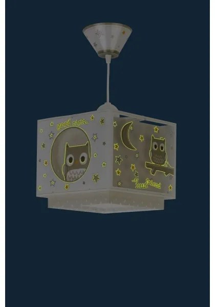 Dalber D-63392 - Lampadario per bambini GOOD NIGHT 1xE27/60W/230V