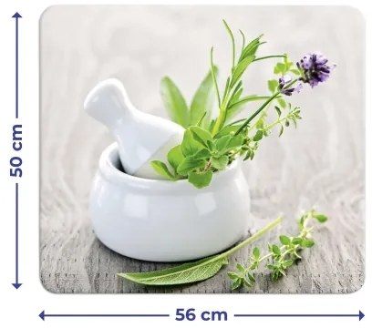 WENKO 2712940500 - Coperchio per alimenti 56x50 cm multicolore/trasparente