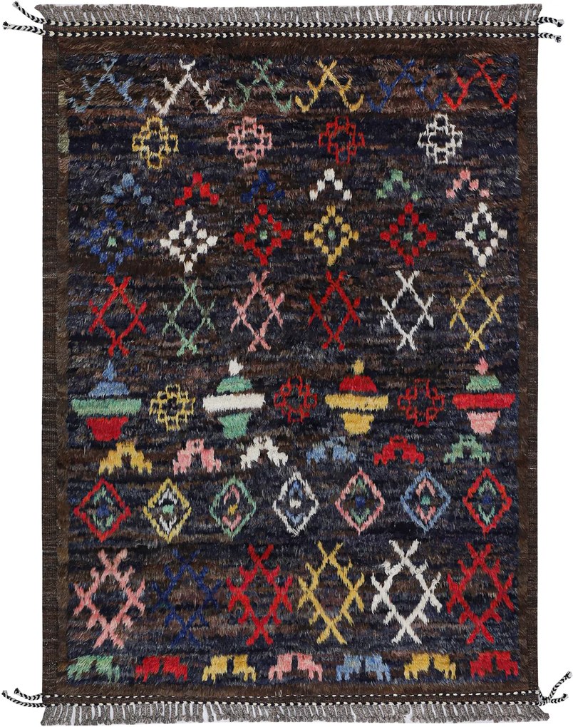Berber Tappeto 240x180 (Pakistan) Annodato A Mano