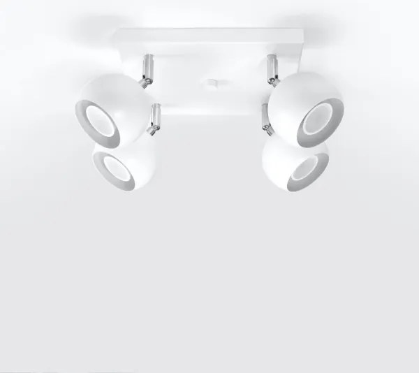 Sollux SL.0440 - Faretto da binario OCULARE 4xGU10/10W/230V