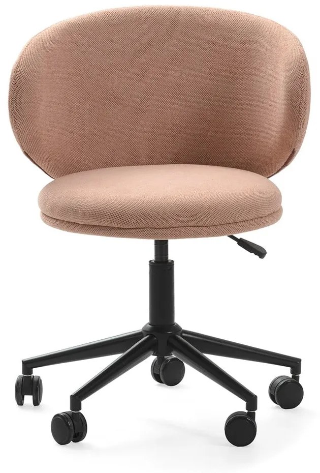 Sedia da ufficio in rosa chiaro Rush – Marckeric