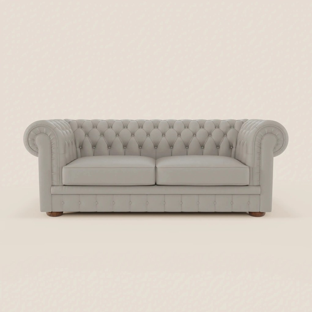 Chester – Divano Chesterfield in vera pelle spessorata 2 e 3 posti