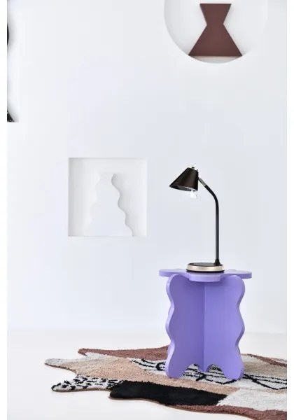 Immax 08971L - Lampada da tavolo LED dimmerabile FINCH LED/9W/12/230V marrone/oro