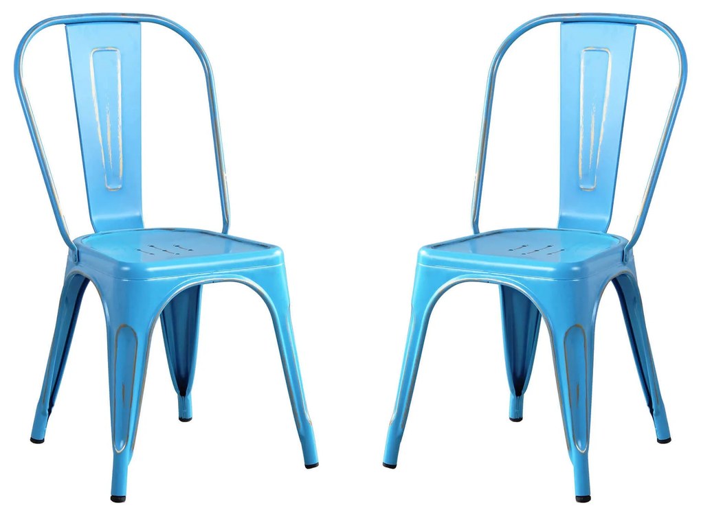 AGATHA - sedia industrial set da 2