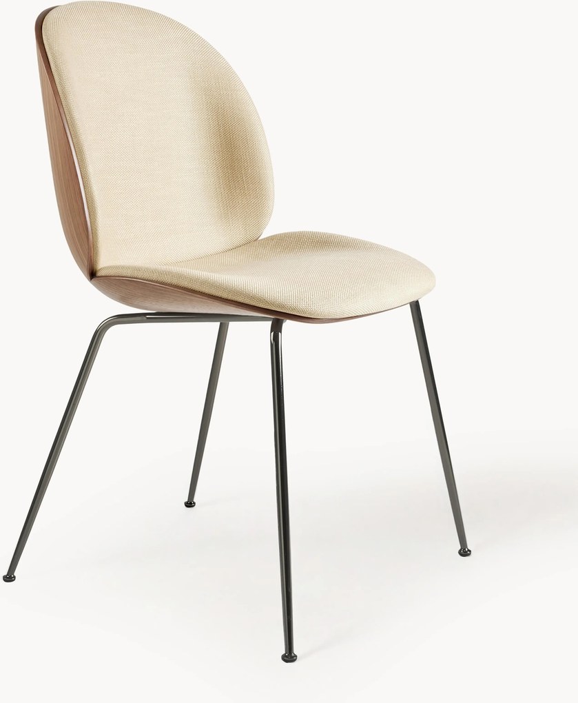 Sedia imbottita con scocca Beetle