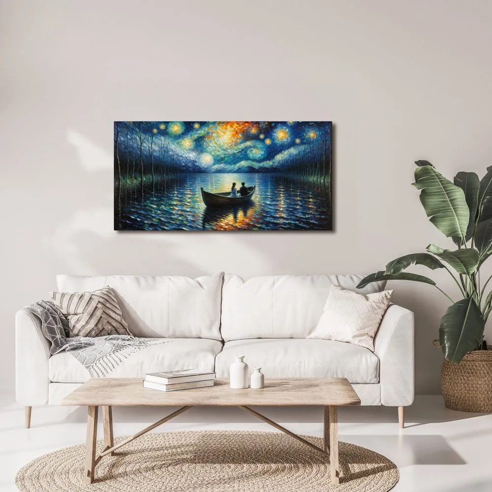 Quadro su tela – Calma serale sulla superficie