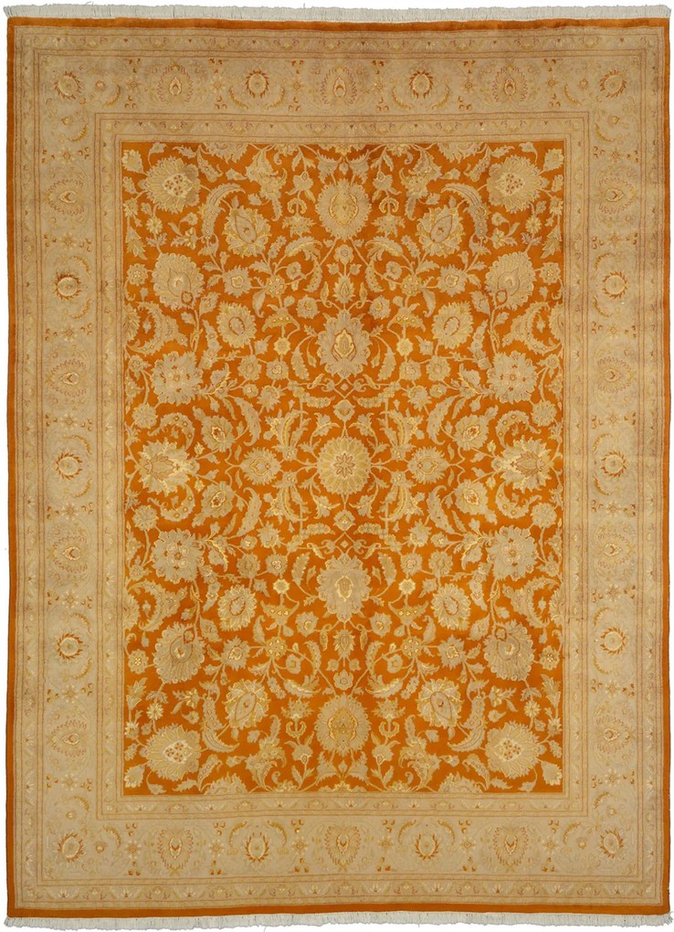 Tabriz Tappeto orientale 320x240 Beige (Pakistan) Annodato A Mano