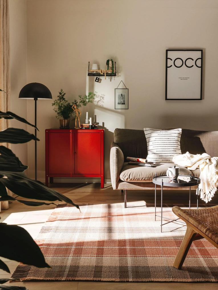 benuta Pop Tappeto di cotone Lucy Rosa 120x170 cm - Tappeto design moderno soggiorno