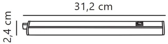 Nordlux - Lampada sottopensile a LED LATONA LED/4W/230V 3000/4000K