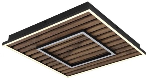 Globo 67345D1 - Lampada LED da soffitto WOODY 36W 230V 3000K 45x45 cm