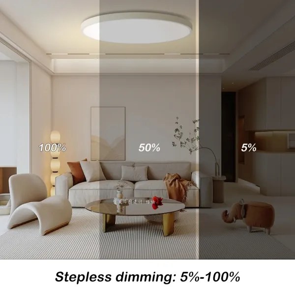 Brilagi - Lampada LED dimmerabile POOL SMART LED/128W/230V Ø 100 cm Wi-Fi Tuya bianco + telecomando