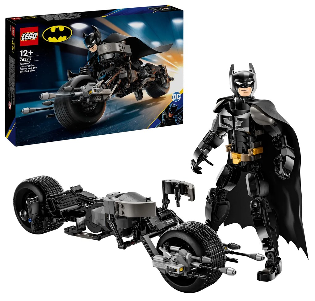 Personaggio Batman con Bat Pod - Lego DC