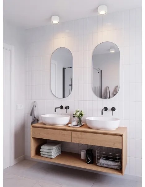 Nordlux - Faretto da bagno LED LANDON LED/6,5W/230V IP44 bianco