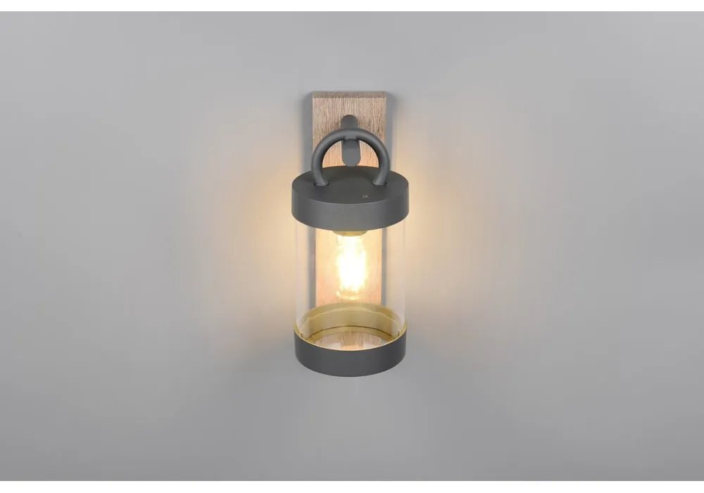 Illuminazione esterna da parete (altezza totale 33 cm) Sambesi – Trio