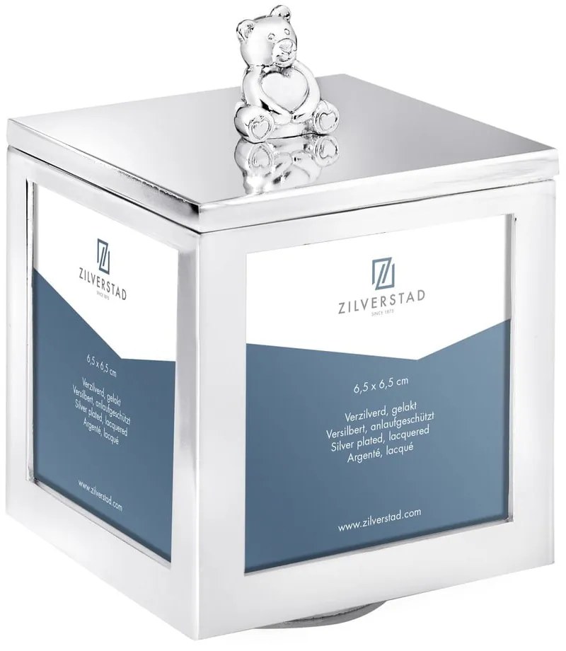 Scatola per gioielli Musical Bear with Heart - Zilverstad