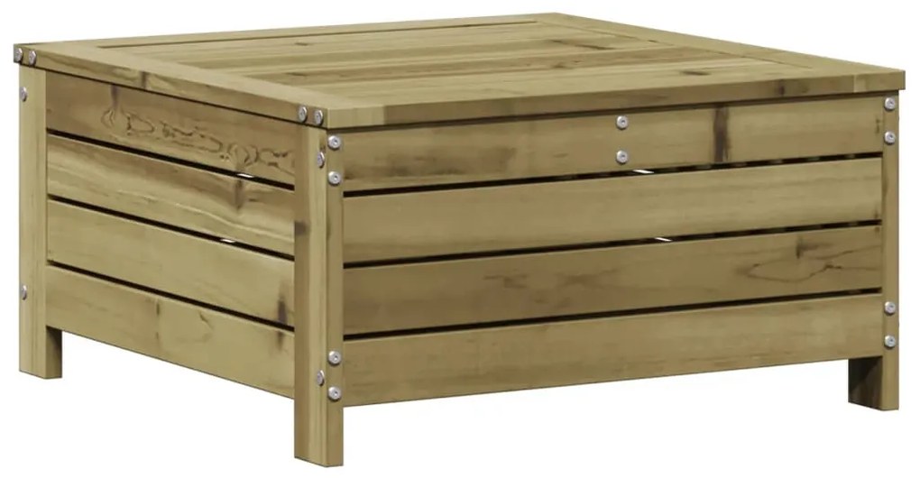 Set divani da giardino 6pz con cuscini legno impregnato di pino