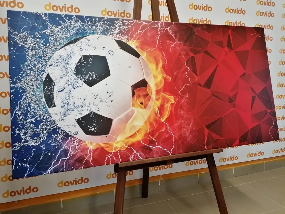 Stampa su tela – Pallone da calcio