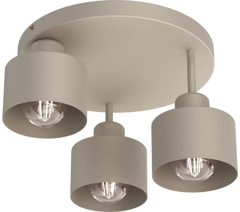 Plafoniera PARKLA 3xE27/15W/230V beige