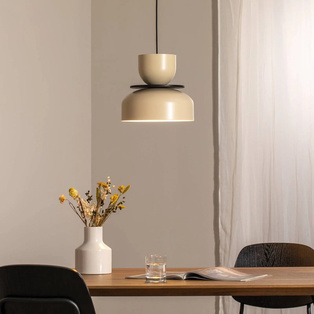 Lampada a sospensione Uto ALDEX, dimmerabile, Crema / Ambra, Soggiorno / Sala da pranzo, Metallo, Moderno, Lampada a sospensione
