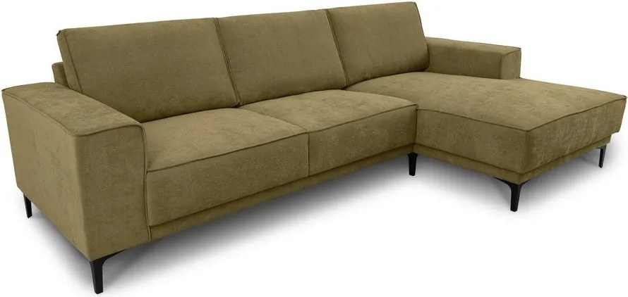 Divano angolare verde (con penisola a destra) Copenhagen – Scandic