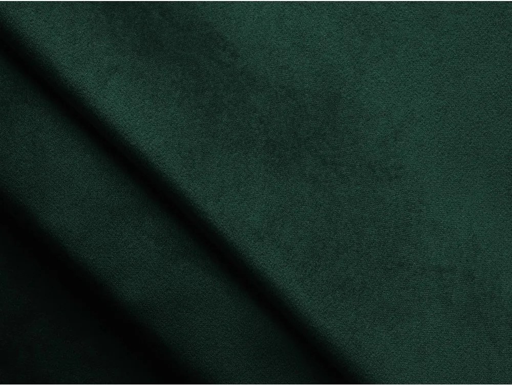 Letto boxspring verde scuro con contenitore 140x200 cm Mikana – Makamii