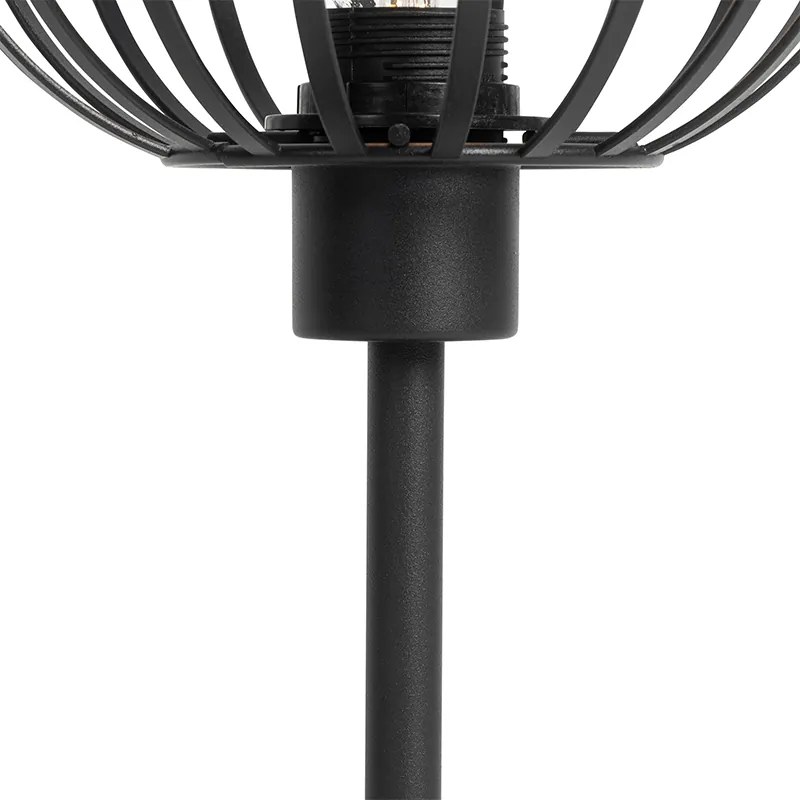 Lampada da tavolo di design nera - Johanna