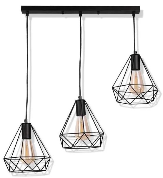 Lampadario su filo VIGO 3xE27/20W/230V