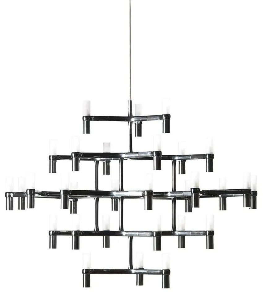 Nemo Lighting - Crown Major Lampada a Sospensione Nero Placcato Nemo Lighting