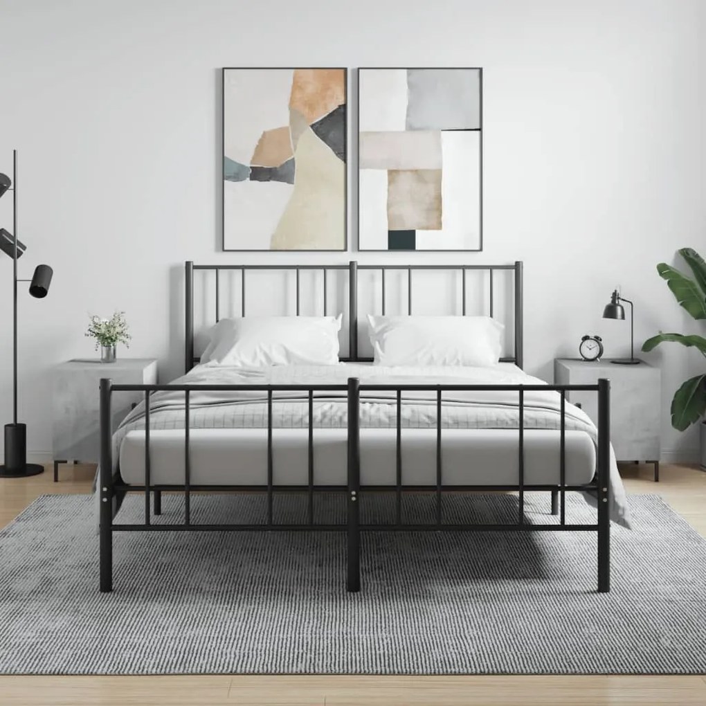 Comodini 2 Pz Grigio Cemento 40x40x50 Cm İn Legno Multistrato /
