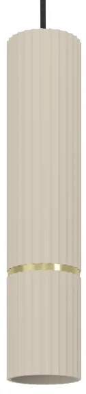 Eglo 901152 - Lampadario LED a sospensione con filo CAMINIA 3xGU10/5W/230V 3000K beige