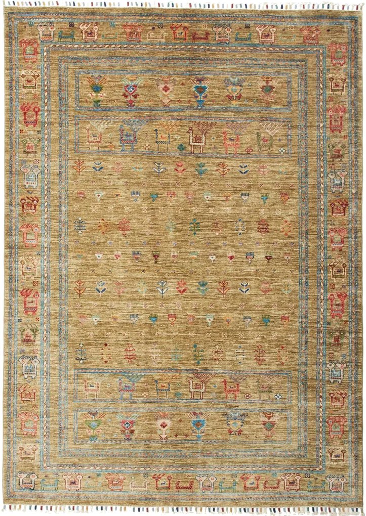 Samarkand Tappeto orientale 210x150 (Pakistan) Annodato A Mano