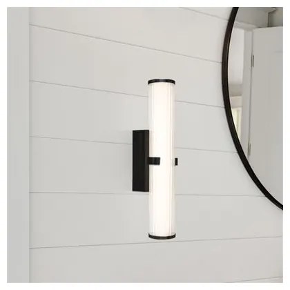 Searchlight 63125-1BK - LED Lampada da bagno CLAMP LED/18W/230V IP44 nero