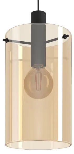 Eglo 39537 - Lampadario su filo POLVERARA 1xE27/40W/230V